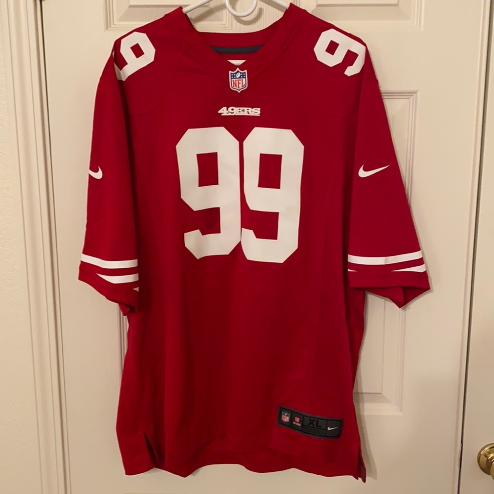 Aldon Smith 49ers Jersey “on field”